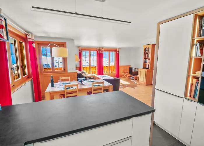 Spacieux Et Confortable Appartement Chateau-d'Oex